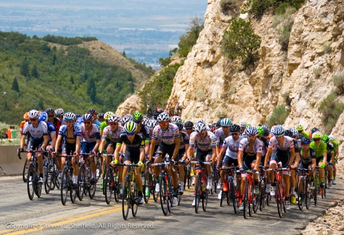 Stage 5 of the 2016 Tour of Utah. Photo by Steven Sheffield, flahute.com
