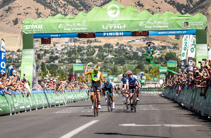 Umberto Marengo (Neri Sottoli Selle Italia KTM) takes Stage 1. Photo: Cathy Fegan-Kim