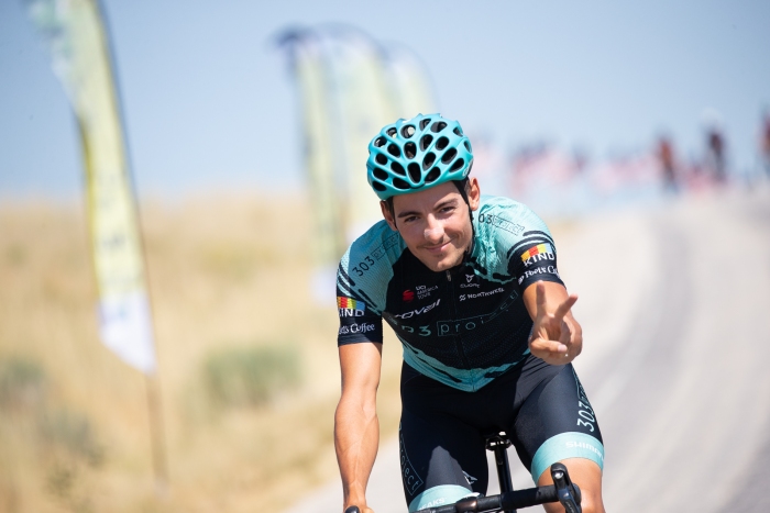 PEACE! Stage 3 of the 2019 Tour of Utah. Photo by Cathy Fegan-Kim