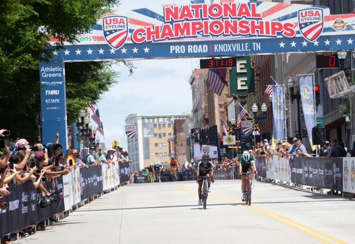 2021 USA Cycling Pro Women's Road Race Championships. June 20, 2021, Knoxville, TN. Photo by Cathy Fegan-Kim, cottonsoxphotography.com