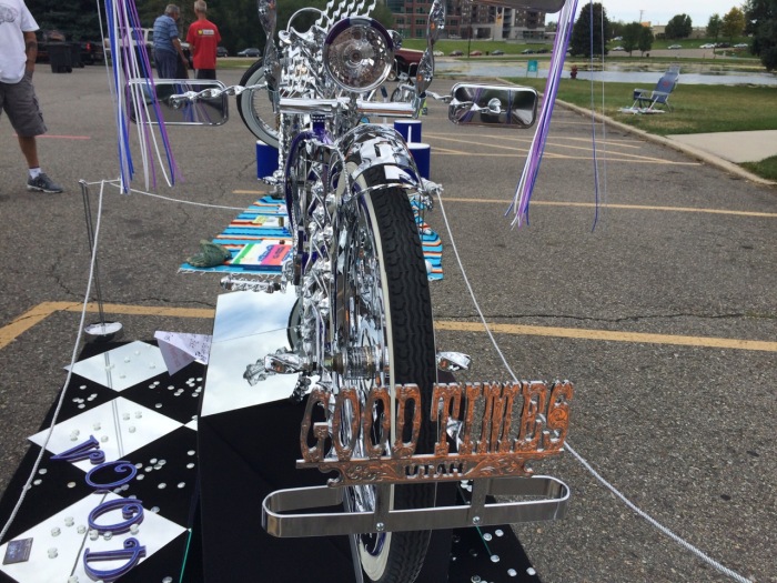 Sugarhouse Park Lowrider Show, August 30, 2015. Photo by Dave Iltis