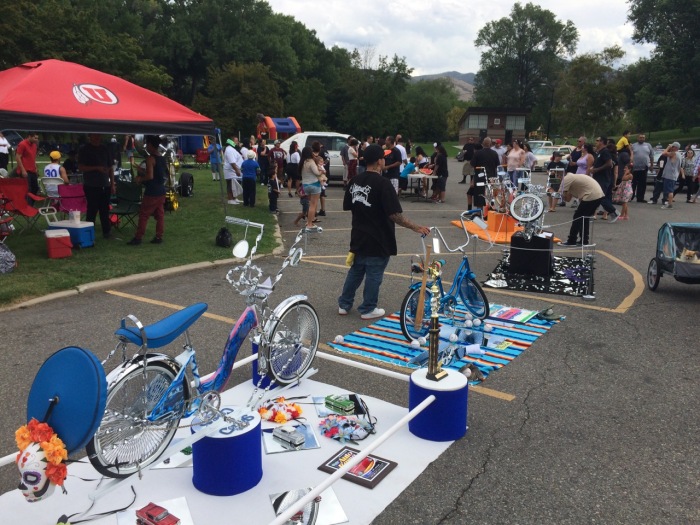 Sugarhouse Park Lowrider Show, August 30, 2015. Photo by Dave Iltis