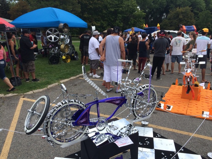 Sugarhouse Park Lowrider Show, August 30, 2015. Photo by Dave Iltis