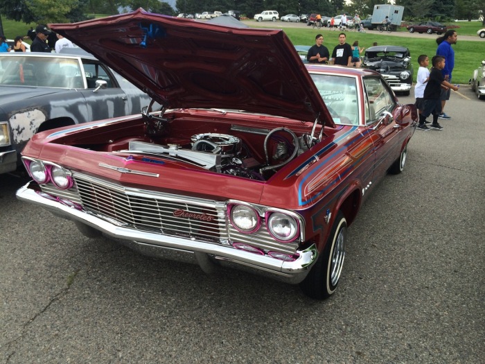Sugarhouse Park Lowrider Show, August 30, 2015. Photo by Dave Iltis