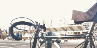 Bike Theft – To Catch a Thief Bicycle locked with cable-lock