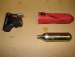 CO2 cartridge for bicycles