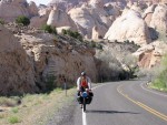 Capitol Reef N.P. with Navajo Sandstone domes