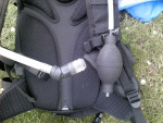 Geigerrig bladder is pressurized