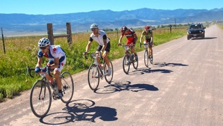 Crusher Crusher Racers Leading to the Big Climb