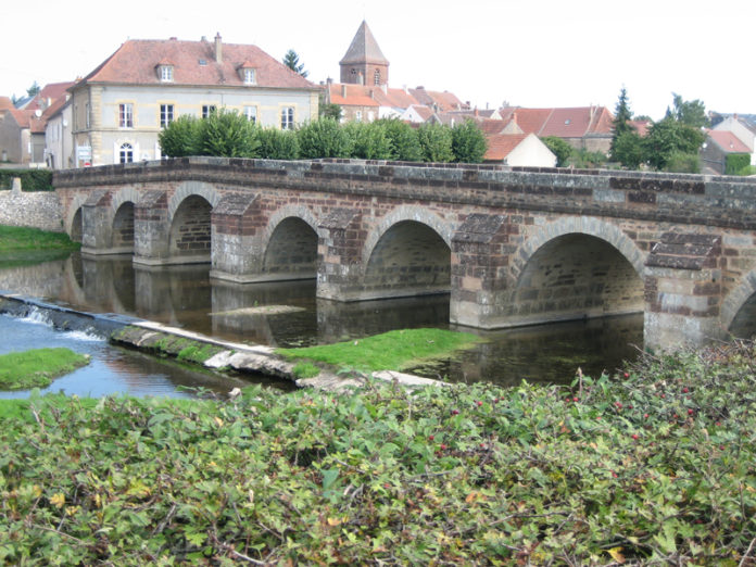 Country scenery in France