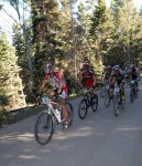 Paul Mach came to race on a new MTB that he had recieved only 5 days earlier. He claimed this to be his first MTB ride in years. Paul came home in 5th place pro open.