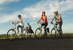 Bike Lane in Mountain View Corridor - Daybreak