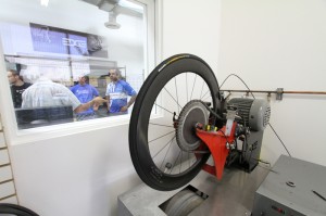 Enve Wheel ENVE's new machine for testing heat dissipation.