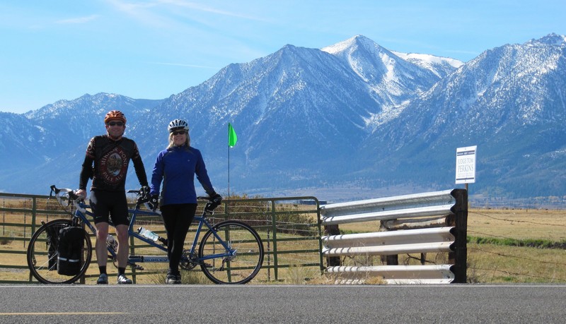 overnight tandem tour in the Sierras