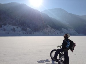 Mark Peterson at Pineview Reservoir in Ogden Valley
