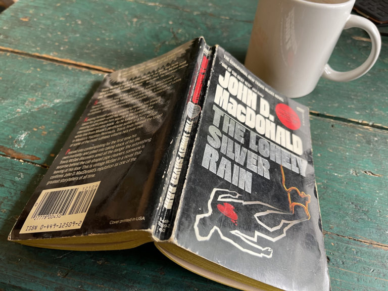 The Lonely SIlver Rain by John D. Macdonald features in Joe Kurmaskie's essay - Legends of Siesta Key. Photo by Dave Iltis