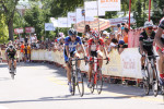 Chase at the finish of Stage 4 of the 2011 Tour of Utah. Photo by Dave Iltis