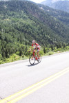 Chase Pinkham on the road to Snowbird in the 2011 Tour of Utah. Photo by Dave Iltis