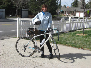 Chris Fraizer commutes in Salt Lake City and rides more than she drives.