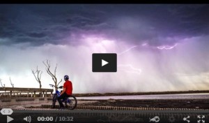 Danny MacAskill in Epecuen, Argentina