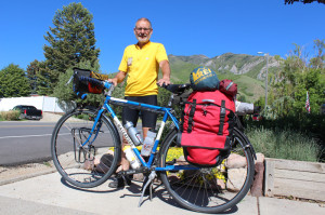 Lou Melini ready to embark on an overnighter to Affleck Park on his