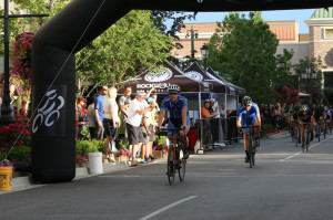 Elias Green winning the C flite in the 2014 Station Park Criterium. Photo by Dave Iltis