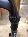 Brake line inside fork