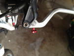 Lever reach adjuster