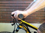 Mountain bike flexed wrist