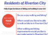 Riverton is conducting a study on bicycling and walking in Riverton City, Utah.