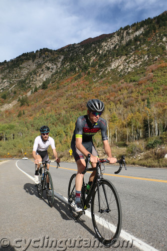 Rob Squire and Chris Mackay finished 1-2 in the 2015 Snowbird Hill Climb. Photo by Dave Iltis