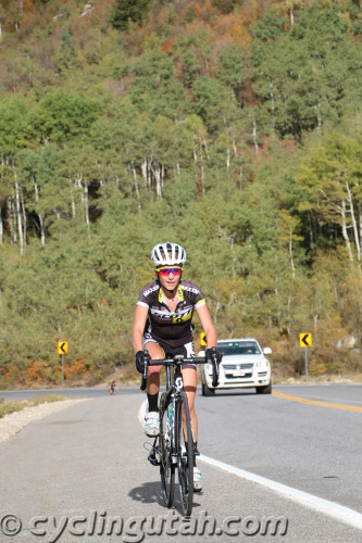 Mikaela Kofman won the women's race in the 2015 Snowbird Hill Climb. Photo by Dave Iltis