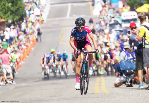Amanda Miller (Visit Dallas p/b Noise4Good) at USA Pro Challenge Photo by: Catherine Fegan-Kim