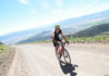 Rob Squire crushing the Col de Crush with a smile. Photo: Catherine Fegan-Kim