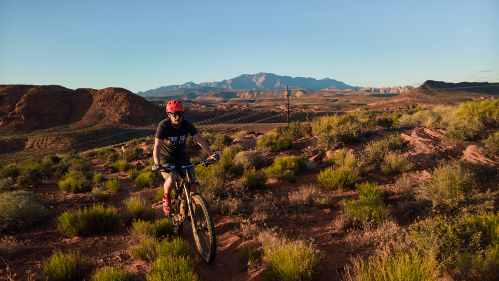 Directly across from the crowded Chuckwala Trailhead, City Creek is void of people. Photo by Lukas Brinkerhoff