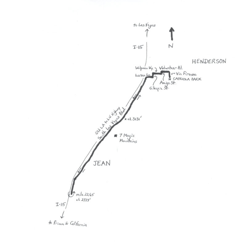 Old Vegas-to-LA Highway Ride