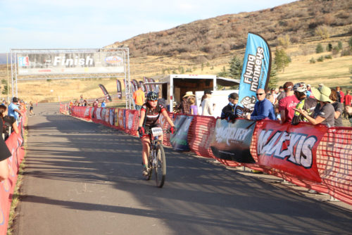 The Utah High School Mountain Bike League is one of the top high school leagues in the country. This image is from the race at Soldier Hollow, Utah on October 22, 2016 Photo by Dave Iltis
