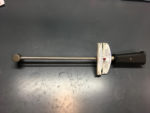 A beam type torque wrench. Photo by Tom Jow