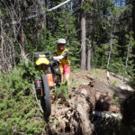 Not all bikepacking is easy, especially early season. Photo by Tom Diegel