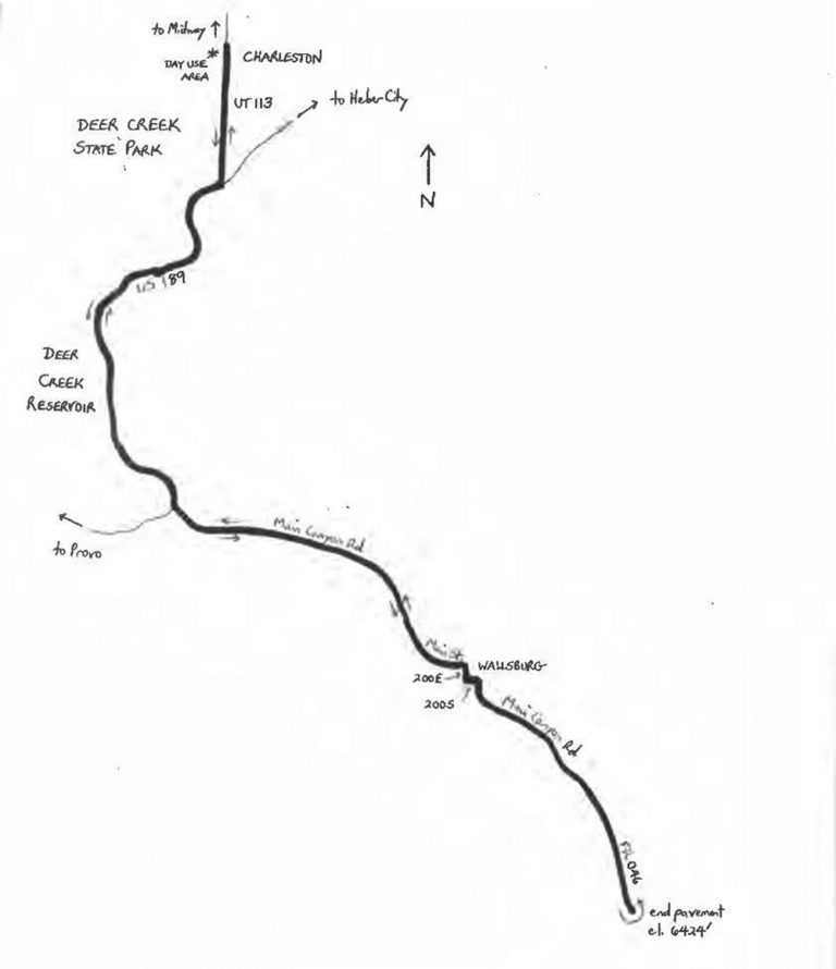 Utah’s Scenic Ride from Charleston to Wallsburg via Deer Creek