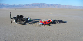 Fat Bike Around the Great Salt Lake on the Shoreline: An Exploratory Foray Great Salt Lake Playa