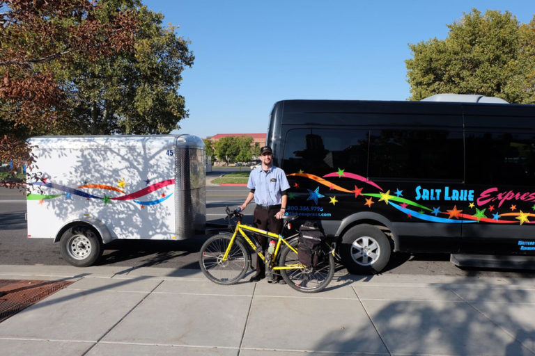 Salt Lake Express Accommodates Bicycles