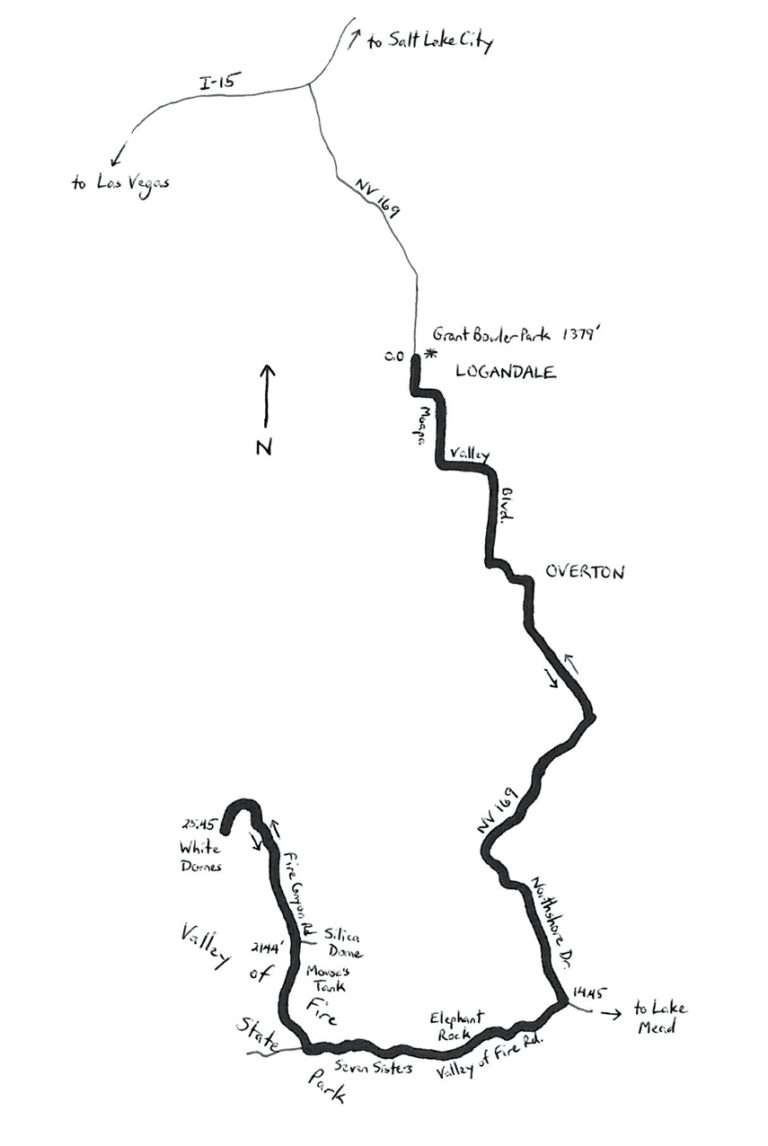 Nevada’s Moapa Valley Ride on Fire is a Perfect Early Season Ride