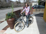 Alya Hopkins is an owner of Salt Lake eBikes. Photo courtesy Salt Lake eBikes