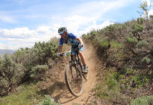 Why Race? Mountain Bike Rider at Soldier Hollow Midway, Utah