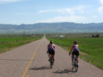 Riders in Marsh Valley in Southeast Idaho. Photo by Steve Sullivan