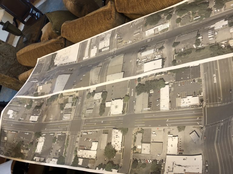 A potential new configuration is coming to 1700 S in 2019 with more parking and enhanced bike lanes. Photo by Dave Iltis