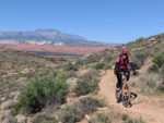David Ward on the Barrel Roll Trail in St. George, Utah. Photo by Karma Ward