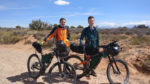 Louis and I with all of our gear just before leaving. Photo by Liz Taylor