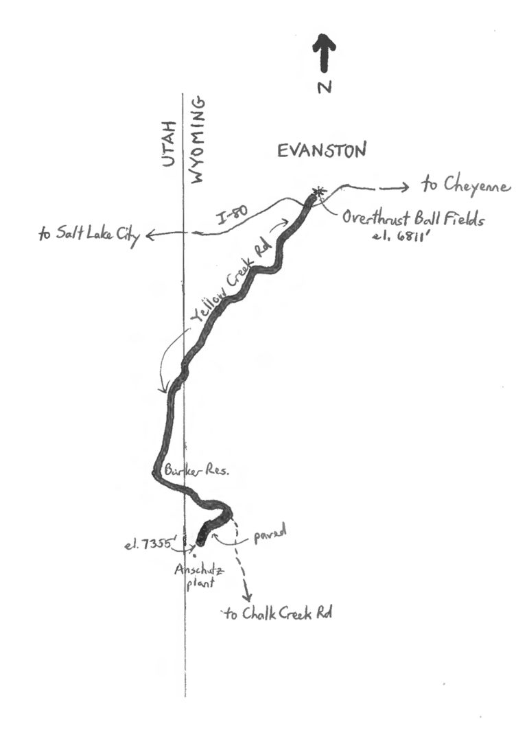Follow Yellow Creek Road Ride is a 35.5 Mile Jaunt Through Southwest Wyoming